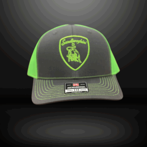 Hat - Charcoal / Neon Green (Match Thread)