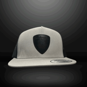 Hat - Snapback Gray/Black (Black Patch)