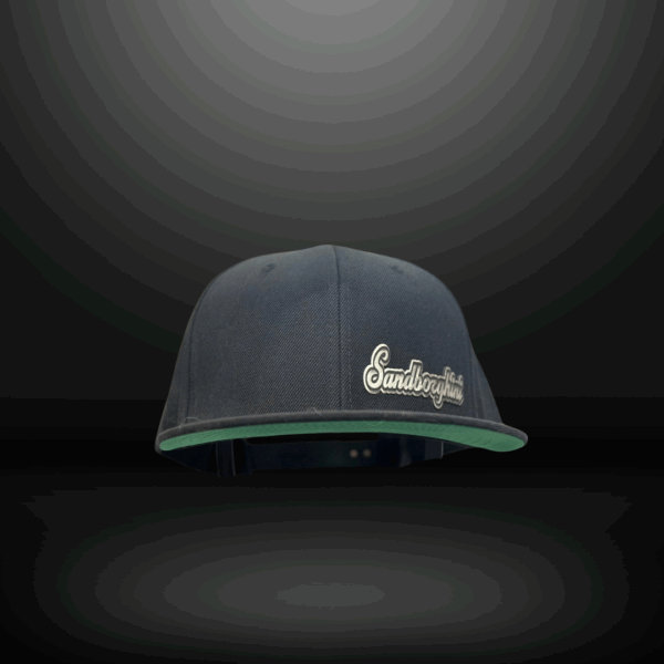 Hat - Black/Green (No Patch)