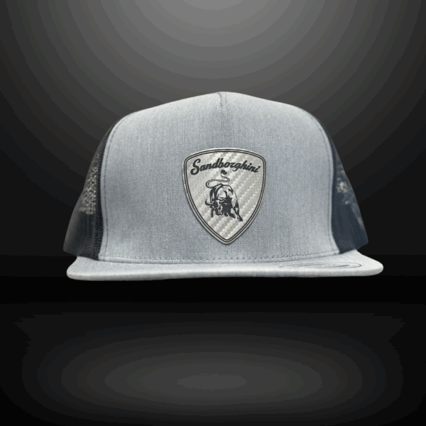 Hat - Gray/Black (Gray Patch)