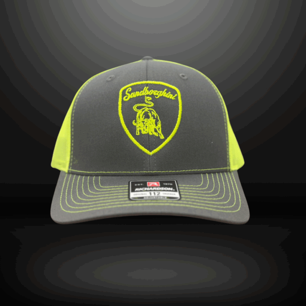 Hat - Charcoal / Neon Yellow (Match Thread)