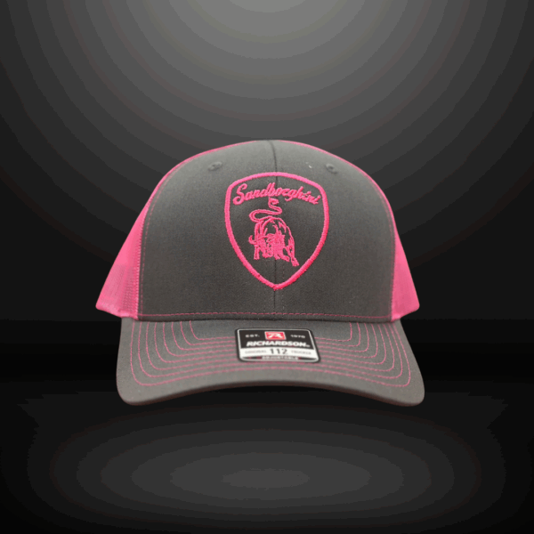 Hat - Charcoal / Neon Pink (Match Thread)