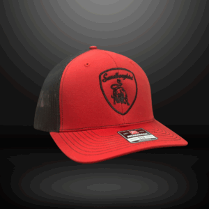 Hat - Red / Black (Black Thread) - Image 2
