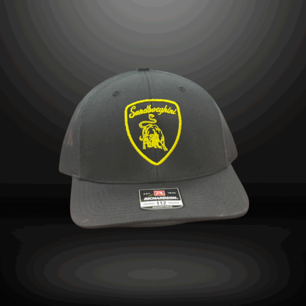 Hat - Snapback Black (Yellow Gold Thread)